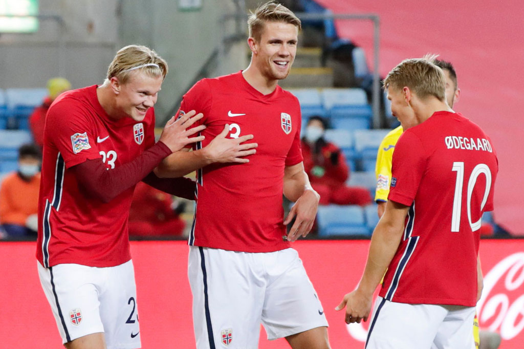 Trigol Haaland Bawa Norwegia Tekuk Romania 4-0