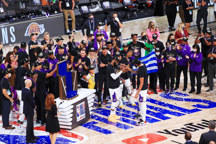 Final NBA: LeBron James Gemilang, LA Lakers Juara NBA 2020