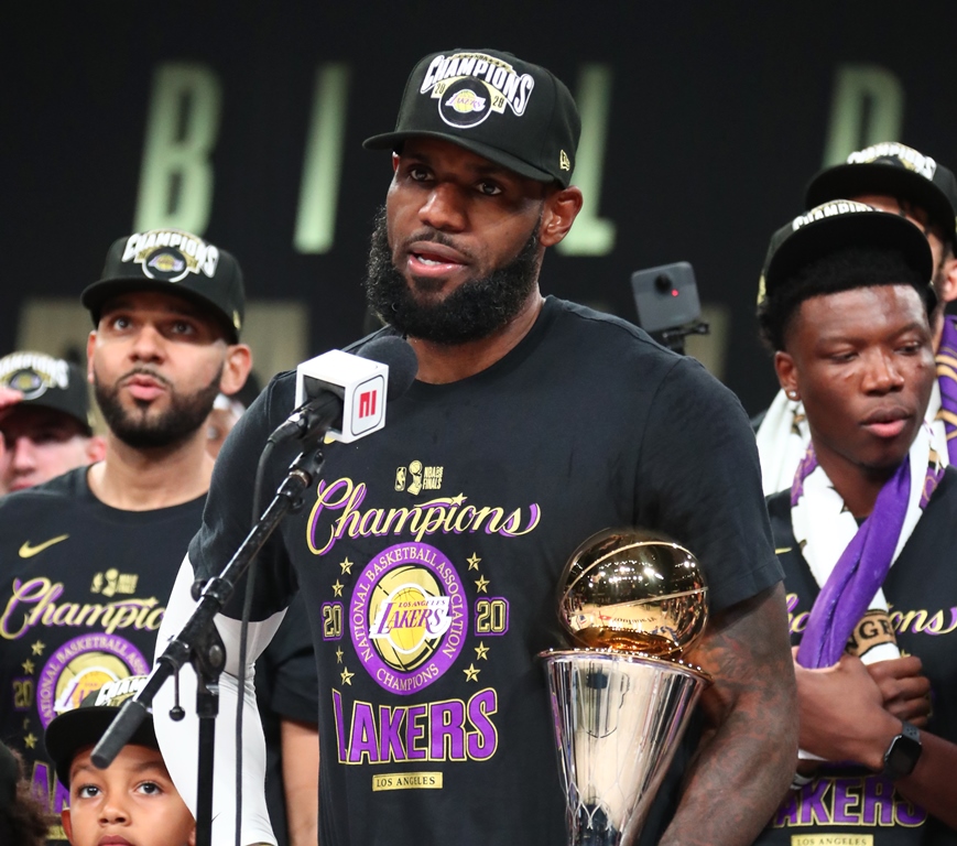 LeBron James MVP Final NBA 2020