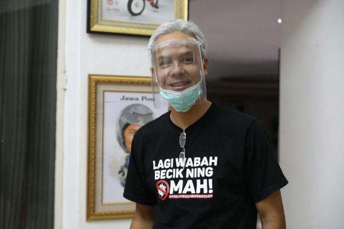 Tampung Aspirasi Pedemo UU Ciptaker, Ganjar Siapkan Posko