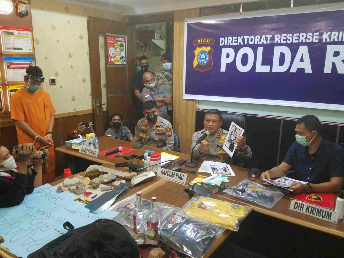 Bawa Batu dan Miras saat Demo, 21 Remaja di Riau Ditangkap