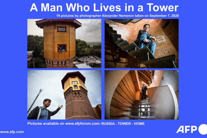 Pria Ini Ubah Bekas Menara Air Jadi Apartemen Modern