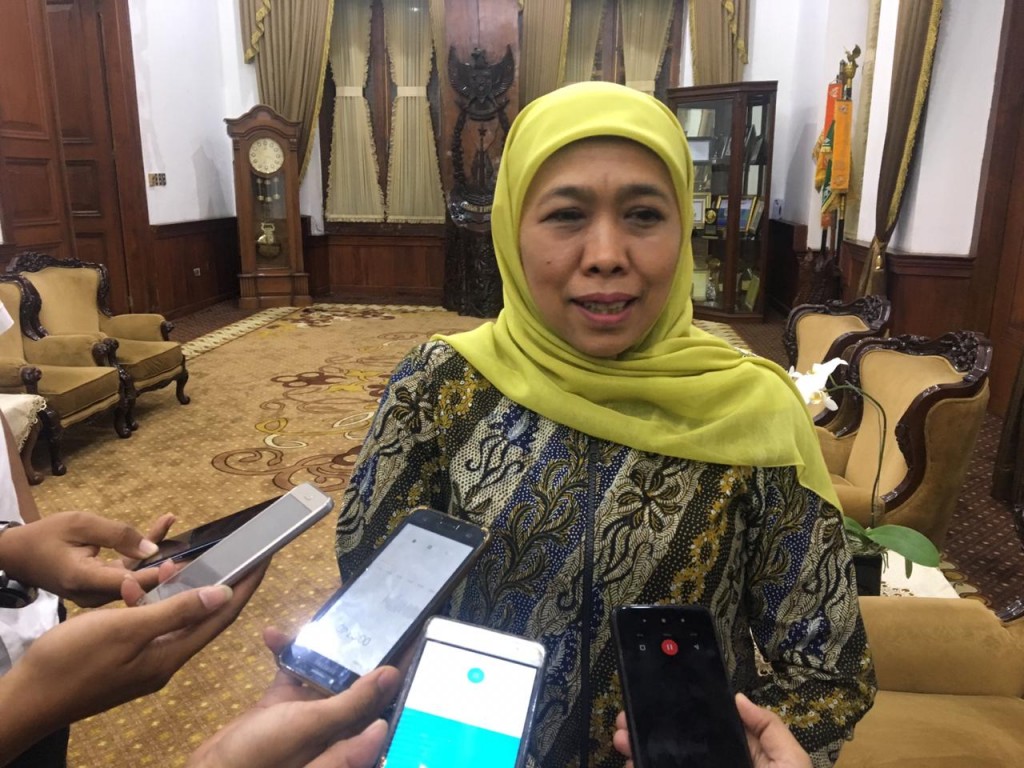 Khofifah Ingatkan Penerapan Protokol Kesehatan saat Kampanye