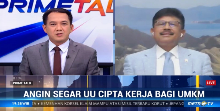 UU Cipta Kerja Beri Kemudahanan Perizinan UMKM dan Koperasi