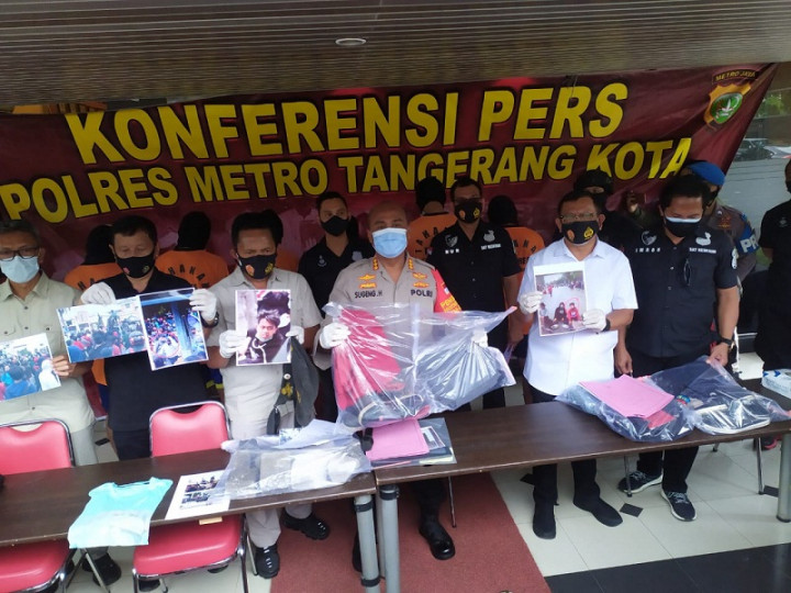 6 Pedemo Jadi Tersangka Anarkistis di Tangerang