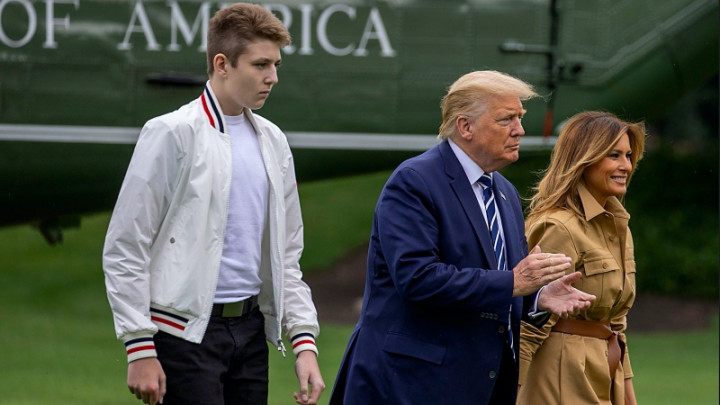 Putra Donald Trump Terinfeksi Covid-19