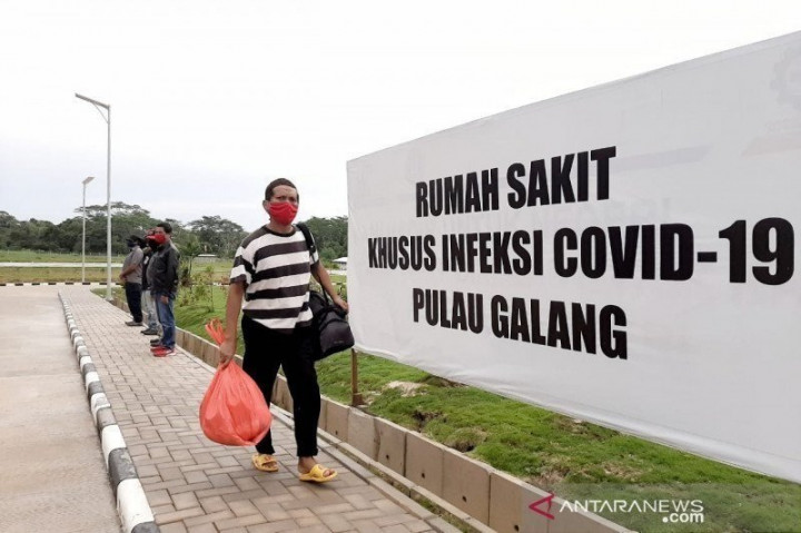 RSKI Pulau Galang Masih Rawat 208 Pasien Positif Covid-19