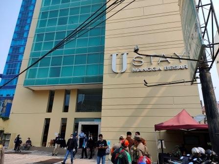 Hotel U Stay Mangga Besar tempat isolasi pasien covid-19 tanpa gejala, Selasa, 6 Oktober 2020. Medcom.id/Christian