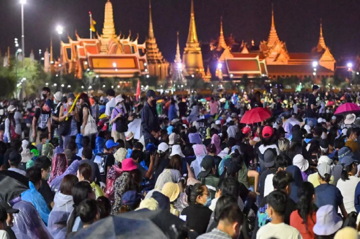 Ratusan Pedemo di Thailand Tetap Turun ke Jalan Walau Dilarang