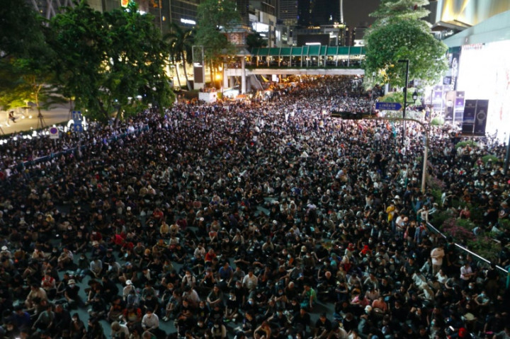 Pedemo Thailand Inginkan Kebebasan di Negeri Gajah Putih