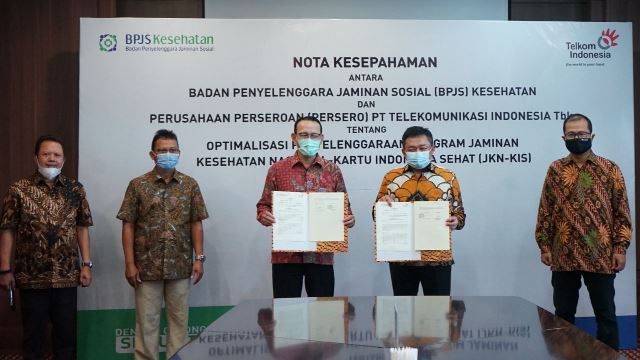 BPJS Kesehatan Gandeng Telkom Optimalkan Program JKN-KIS