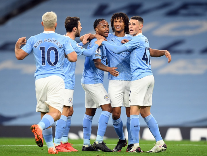 Manchester City vs Arsenal: Gol Raheem Sterling Menangkan City