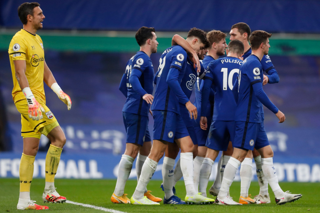 Chelsea Vs Southampton, The Blues Ditahan Imbang 3-3
