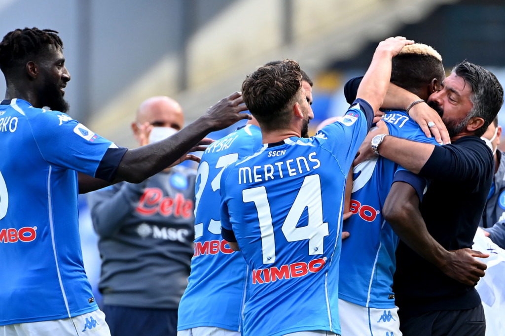 Liga Italia: Napoli Tekuk Atalanta 4-1