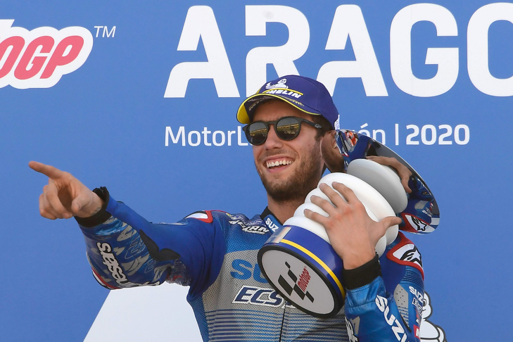 Alex Rins Juara MotoGP Aragon 2020