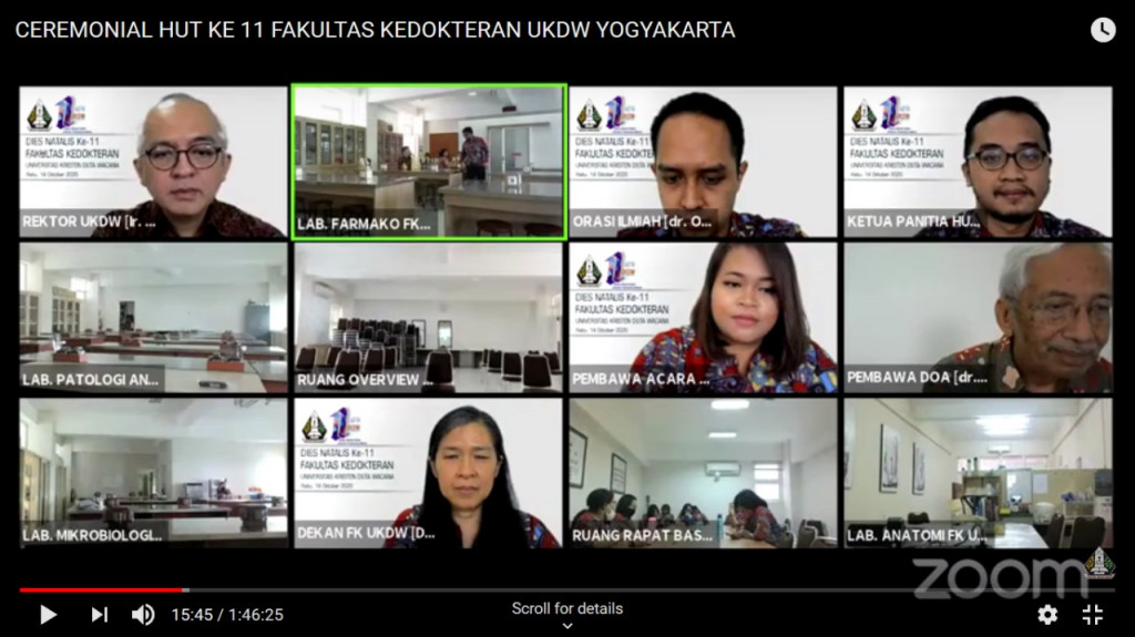 Fakultas Kedokteran UKDW Rayakan Dies Natalis ke11