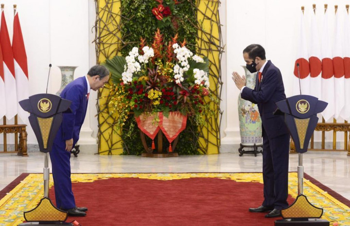 President Jokowi, PM Suga Discuss Covid-19 Handling, Economic Cooperation