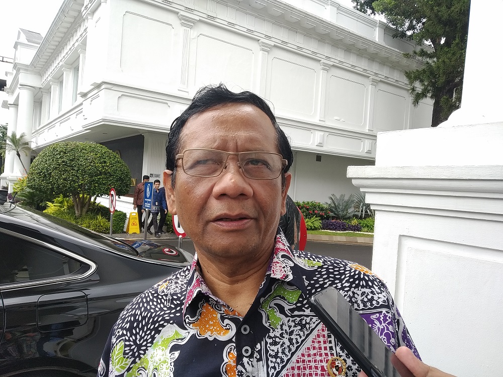 Menko Polhukam Mahfud MD. Foto: Medcom.id/Nur Azizah