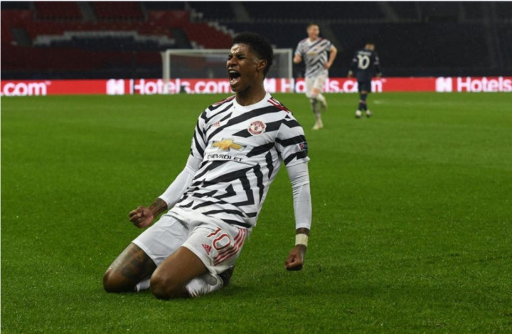 PSG vs MU: Gol Telat Rashford Menangkan Setan Merah