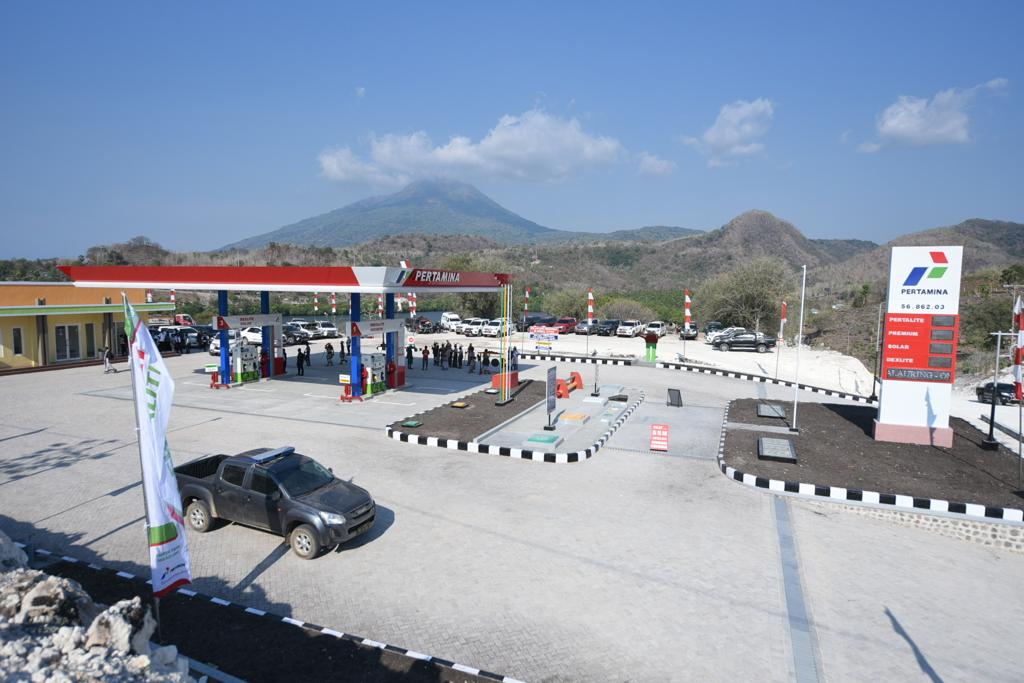 SPBU di Lembata, NTT. FOTO: dok Pertamina