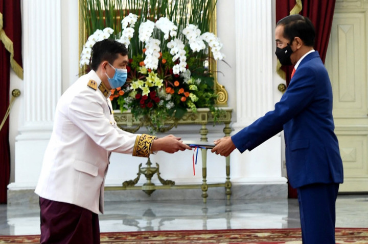 Presiden Terima Surat Kepercayaan 7 Dubes Negara Sahabat