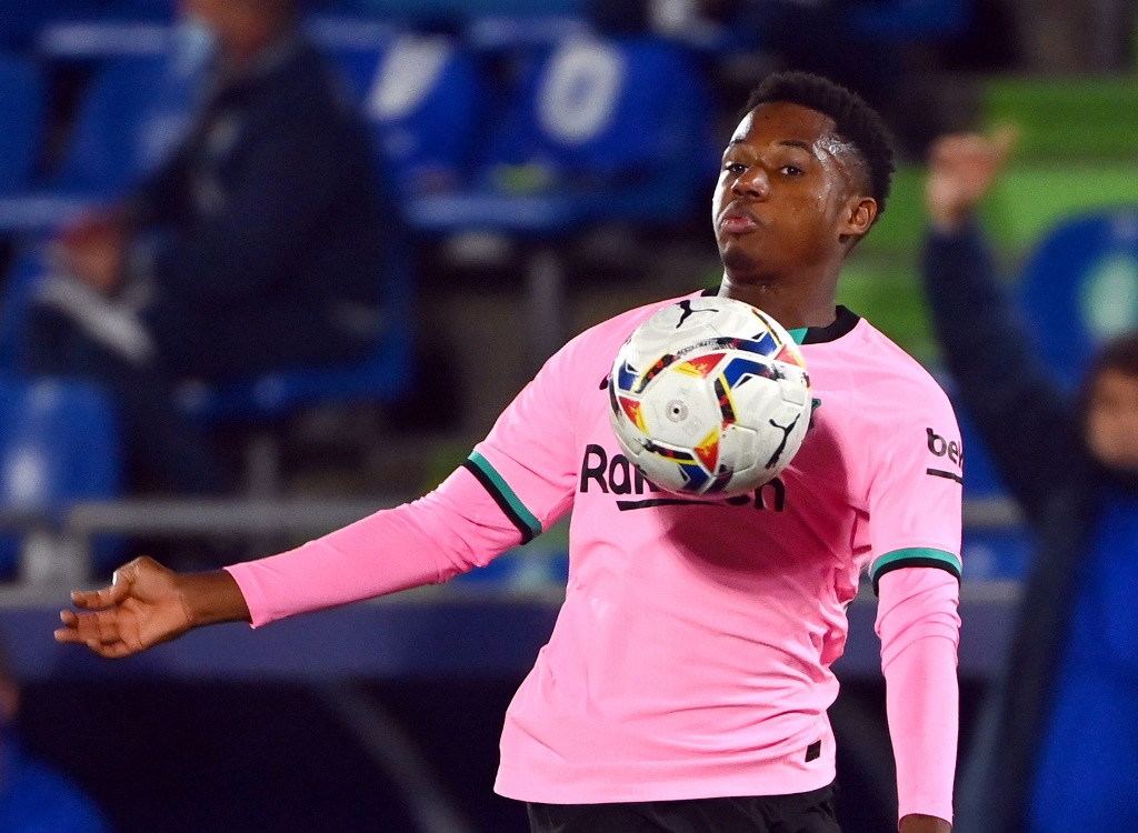 Ansu Fati. (Foto: AFP/Gabriel Bouys)