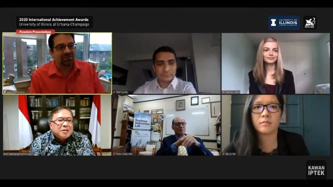 Menristek Raih Penghargaan Internasional 'Madhuri and Jagdish N'