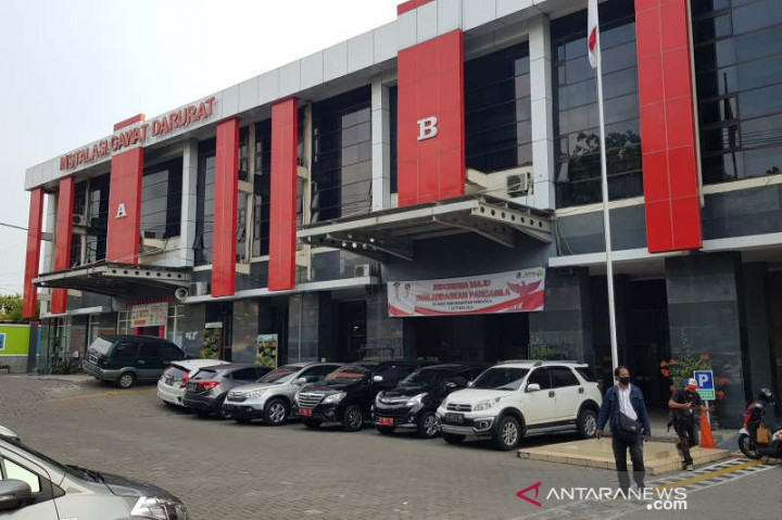 Ruang Isolasi Pasien Covid-19 di RS Tugurejo Semarang Kebakaran