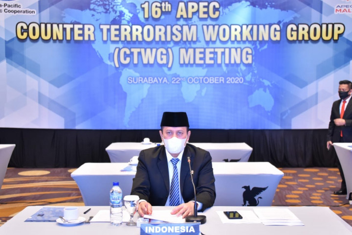 BNPT Ingatkan Anggota APEC Waspada Terorisme di Tengah Pandemi