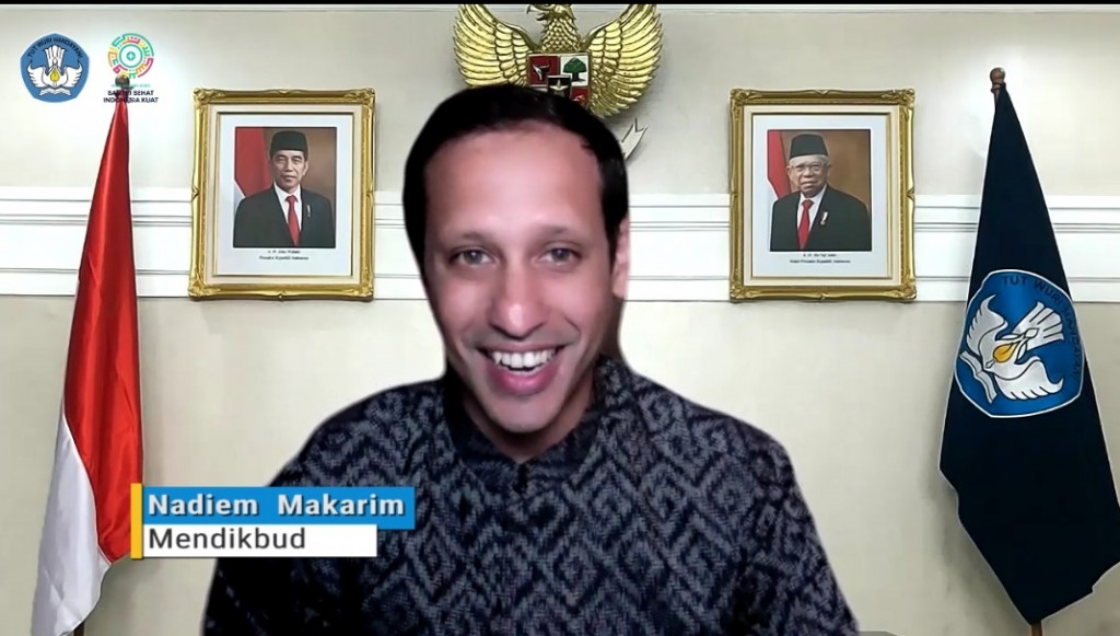 Mendikbud, Nadiem Makarim. Foto: Dok, Kemendikbud