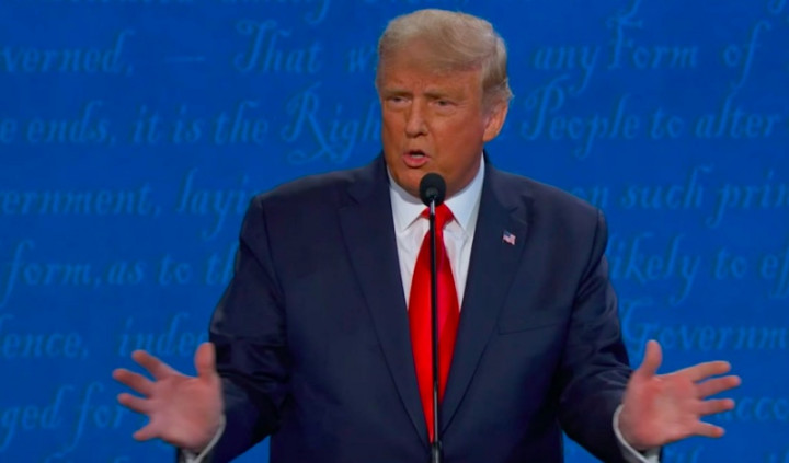 Melalui Debat Trump Sebut Vaksin Covid-19 Sudah Siap