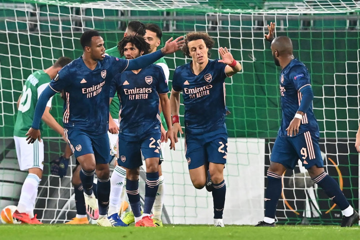 Liga Europa: Arsenal Menang Tipis 2-1 Atas Rapid