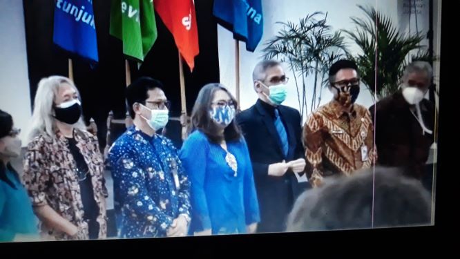 Pelantikan Rektor IKJ Periode 2020-2024. Foto: YouTube