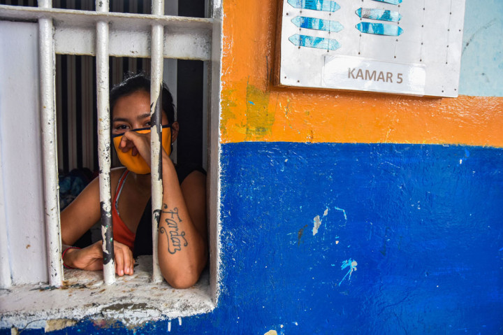 Melawan Covid-19 di Lapas Perempuan Pekanbaru