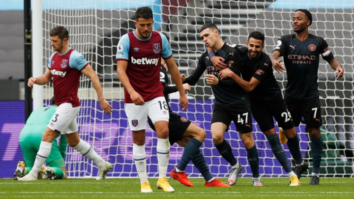 West Ham vs Manchester City: The Citizen Selamatkan Satu Poin