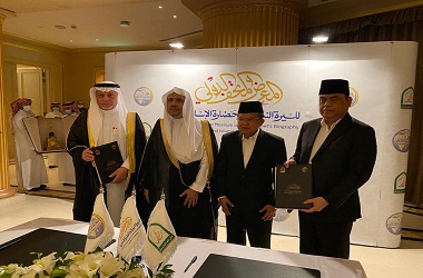 JK Saksikan Penandatanganan Pendirian Museum Nabi Muhammad