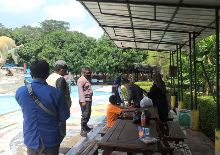 Polres Majalengka Pantau Penerapan Prokes di Tempat Wisata