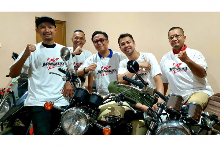 Raffi Ahmad Bergabung ke Mandalika Racing Team