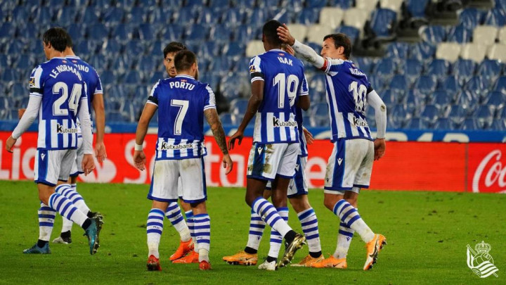 Real Sociedad vs Huesca: Bungkam Tamunya, La Real Puncaki Klasemen