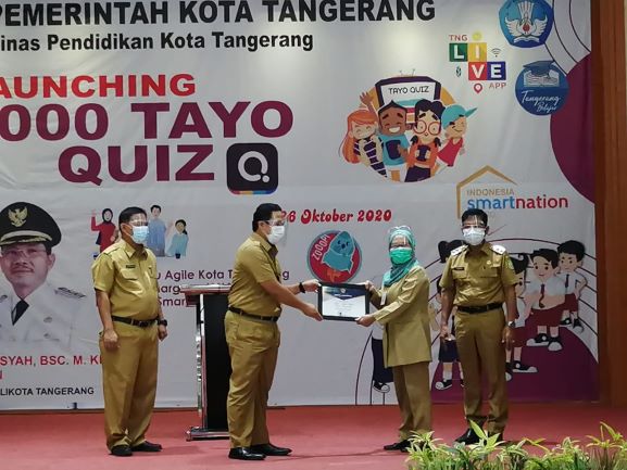 Hilangkan Kejenuhan Siswa, Guru di Tangerang Ciptakan Kuis Tayo