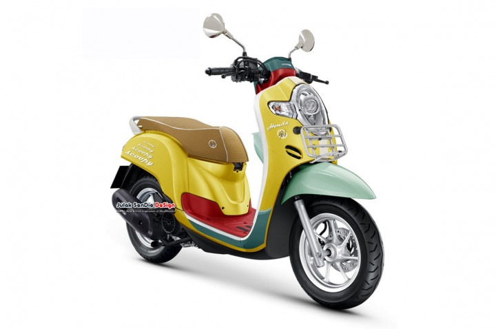 Bukan Cuma Vespa, Honda Juga Punya Sean Wotherspoon Edition