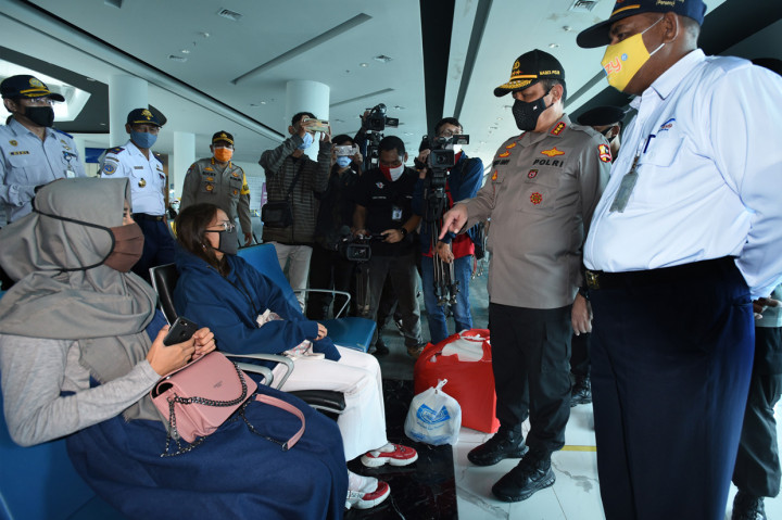 Wakapolri Tinjau Kesiapan Pengamanan Pelabuhan Merak Jelang Libur Panjang