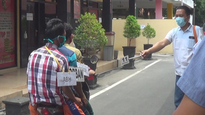 Polres Jombang Rekonstruksi Pembunuhan Bocah SD