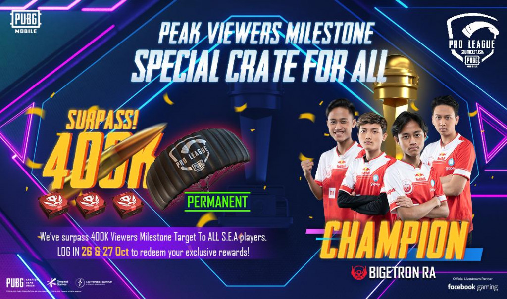 Event khusus perayaan Fight For Glory di PUBG Mobile