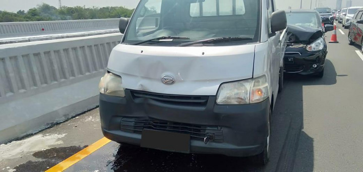 11 Kendaraan Terlibat Kecelakaan di Tol Jakarta Cikampek II Elevated