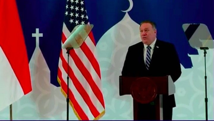 Menlu AS Sebut Tiongkok Sebagai Ancaman Bagi Kebebasan Beragama