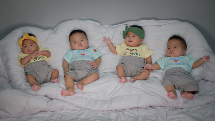 Mengenal Baby GUCI, Bayi Kembar Empat yang Lahir di Masa Pandemi