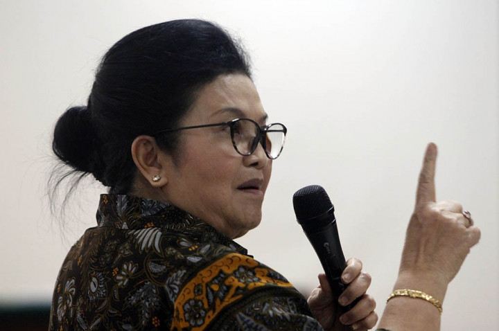 Eks Menkes Siti Fadilah Bebas Murni