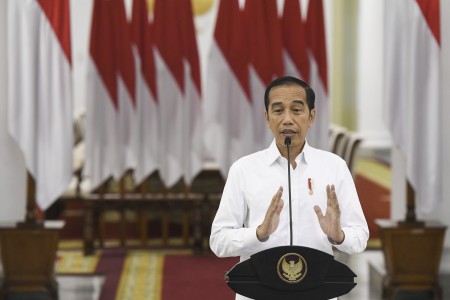 Presiden Joko Widodo. (Foto: Antara/Hafidz Mubarak A)