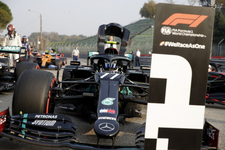 Valtteri Bottas Rebut Pole Position F1GP Emilia Romagna